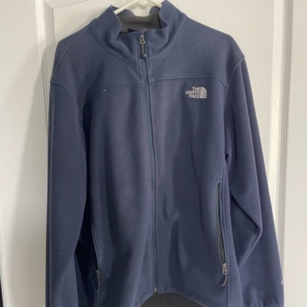 The North Face Men's Fleece Jacket - Dark Blue